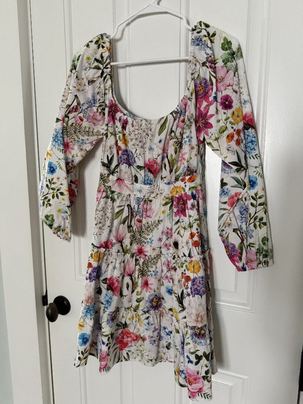 EUC Olivia by Livro Floral Mini Dress- Size XS